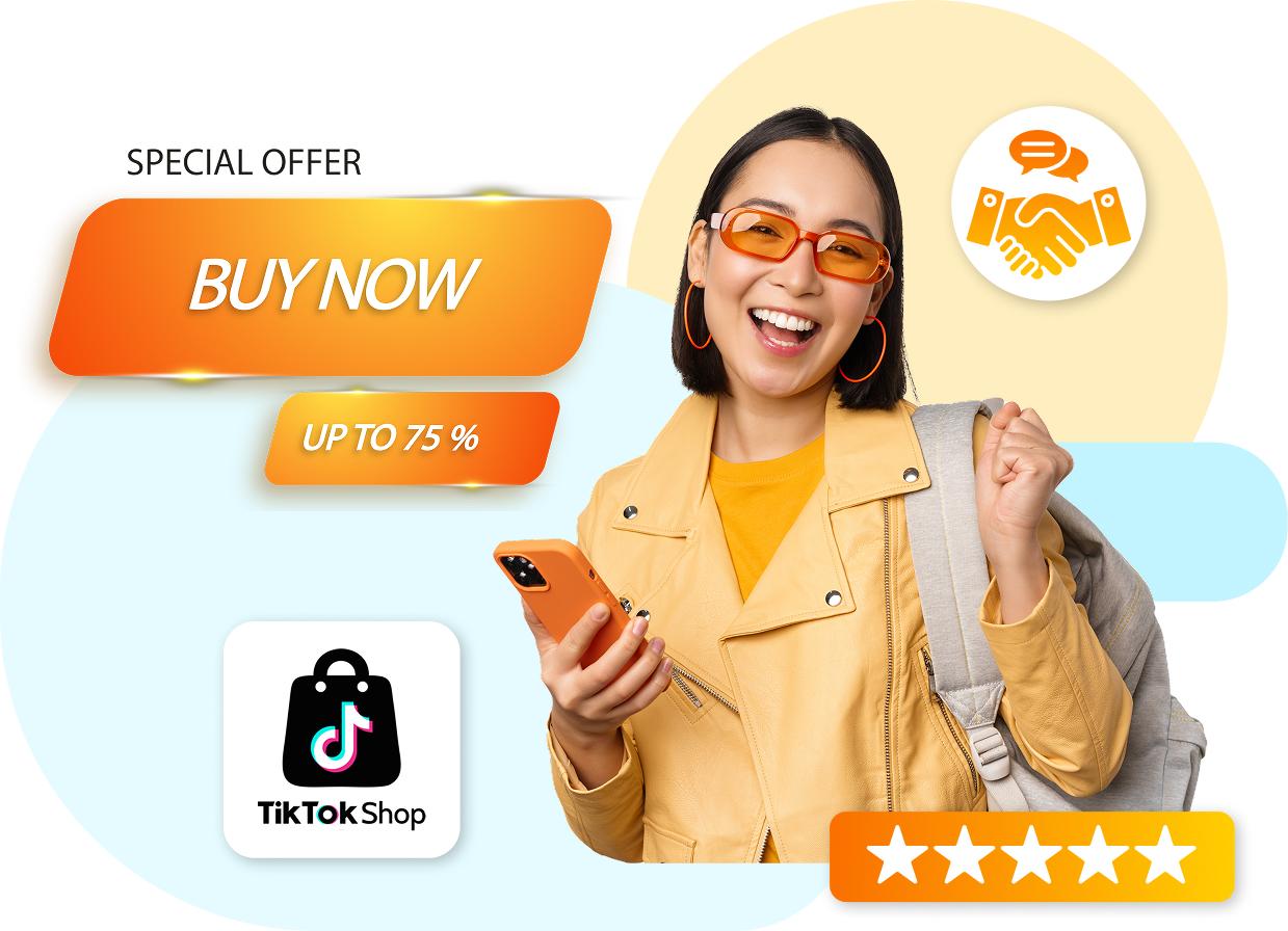 Giao diện TikTok Shop